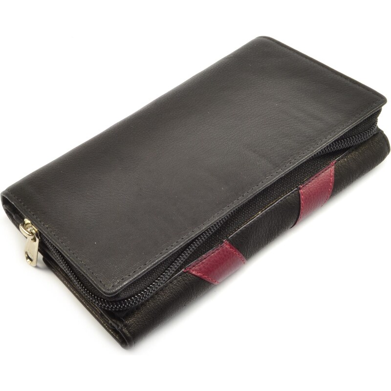 Dariya bags Kožená barevná peněženka dámská