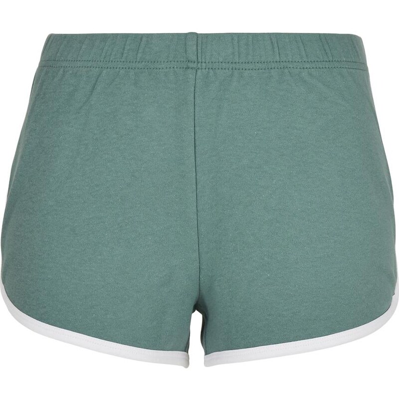 UC Ladies Dámské organické Interlock Retro Hotpants bledělistá/bílá