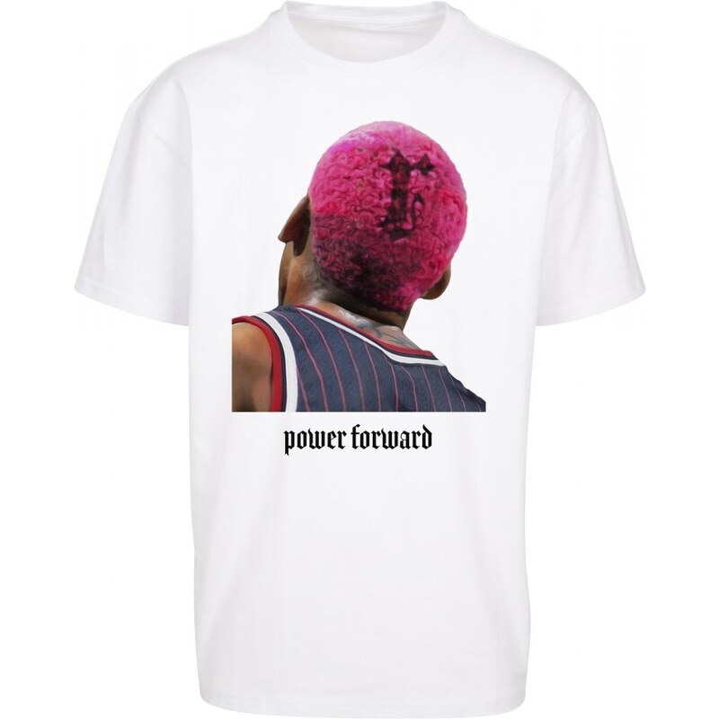MISTER TEE Power Forward Oversize Tee - white