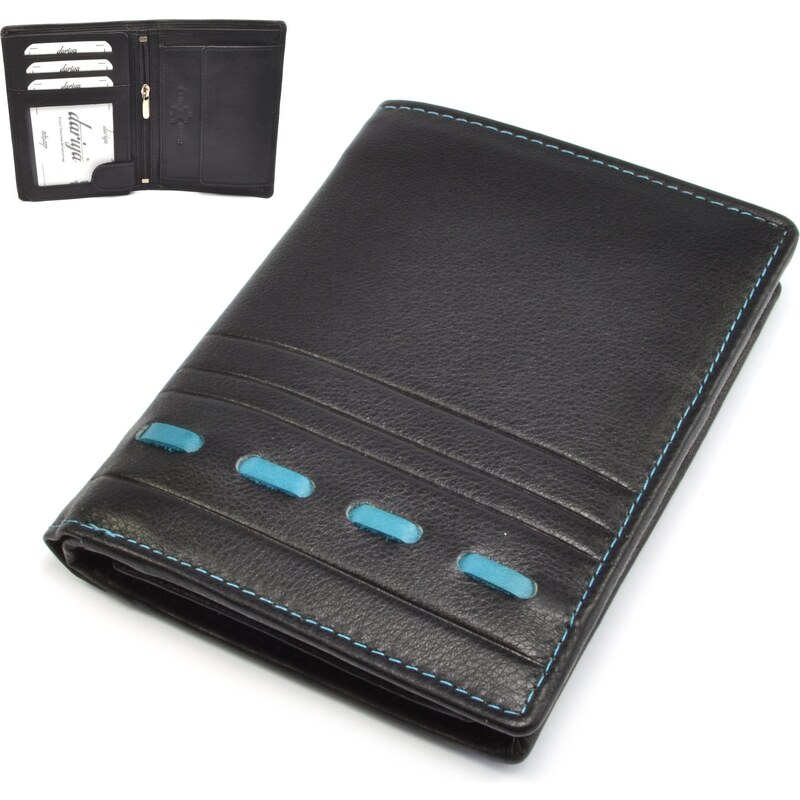 Dariya bags Peněženka kožená moderní pánská