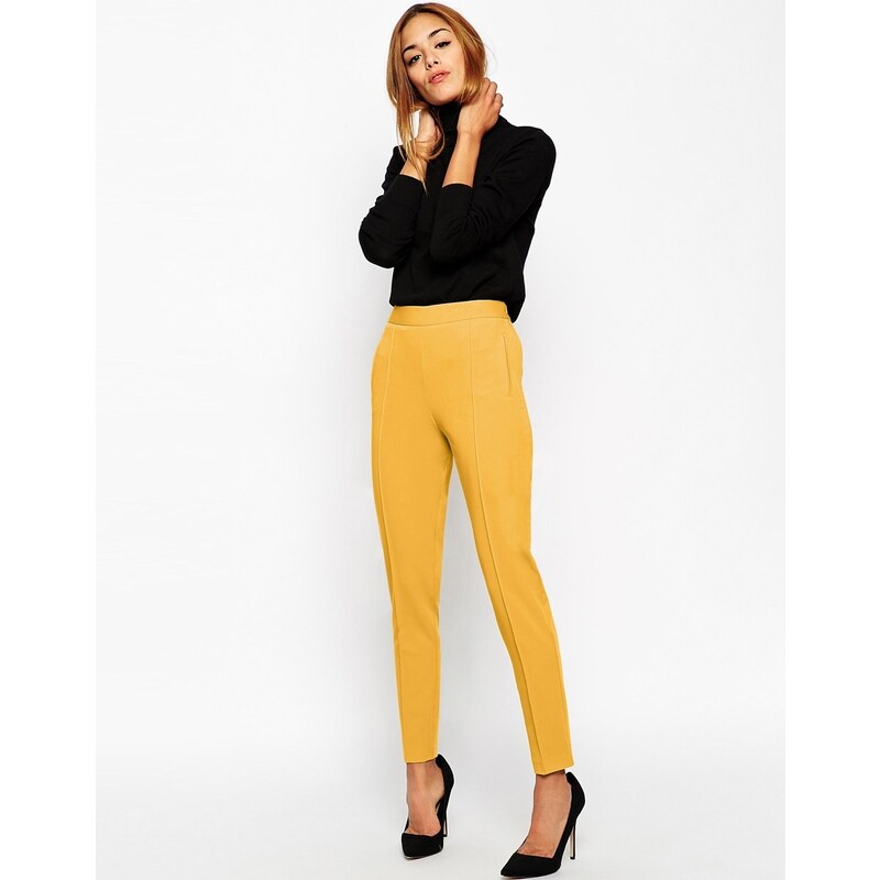 ASOS Trousers with High Waist - Green