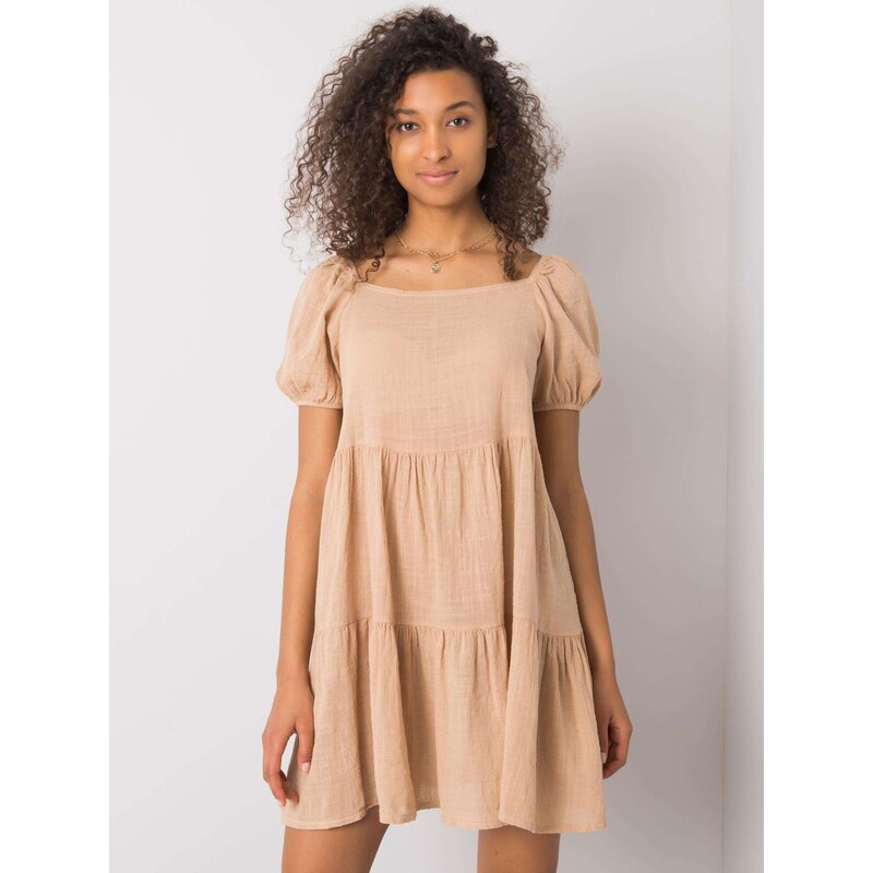 Och Bella Dress-TW-SK-BI-26460.28P-beige 107002639
