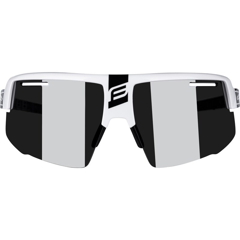 Cyklistické brýle FORCE IGNITE bílo-černé, černá skla