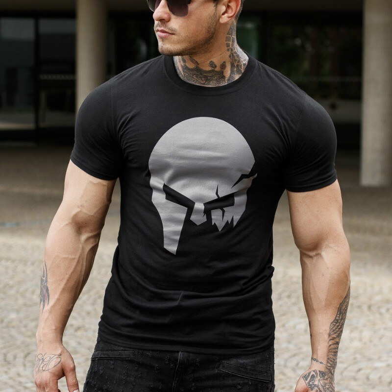 Ultrasoft tričko Iron Aesthetics Skull, B&G
