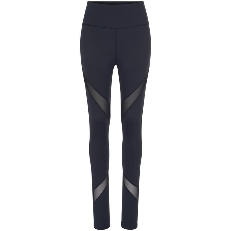 LASCANA ACTIVE Sportovní kalhoty černá / bílá 93455916