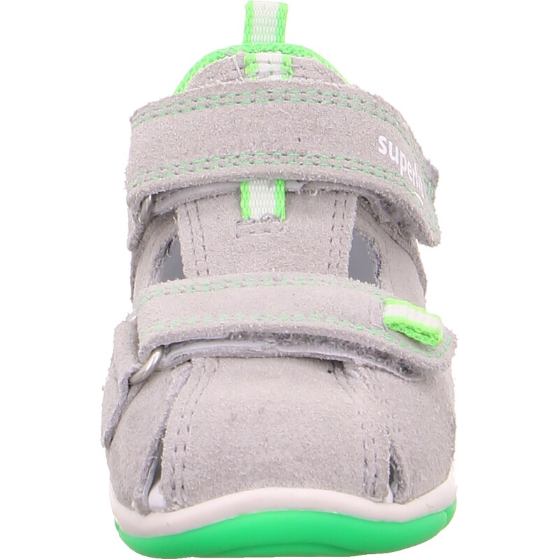 21 Superfit chlapecké sandálky Freddy 6-09142-25 světle šedá/zelená