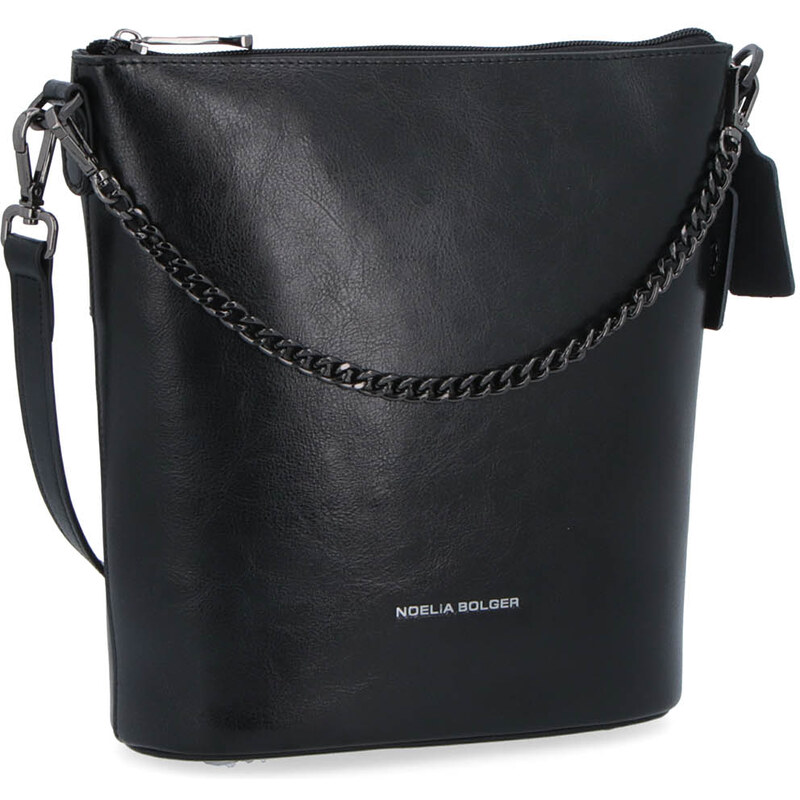 Kožená kabelka crossbody Noelia Bolger černá NB 0048 C