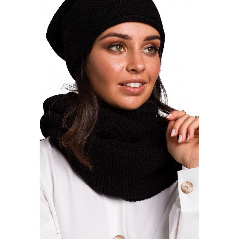 BeWear BK042 Kruhová šála - černá 60509742
