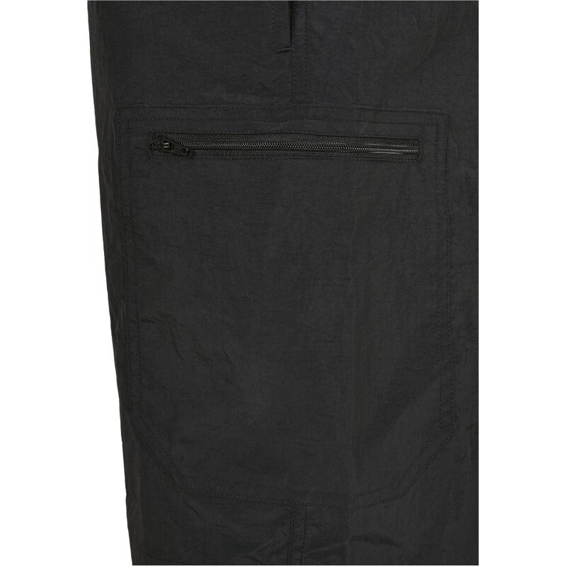 URBAN CLASSICS Adjustable Nylon Shorts - black