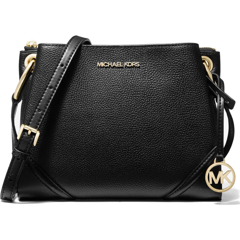Large Pebbled Leather Crossbody Michael Kors Nicole Purse - Main Image