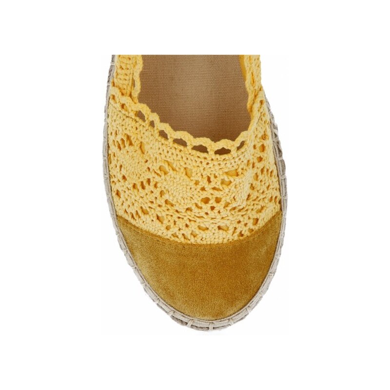 dámské espadrilky Lady Glory žlutá LX207