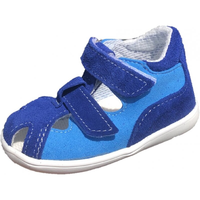 Letní obuv Jonap 041S - tmavě modrá, světle modrá