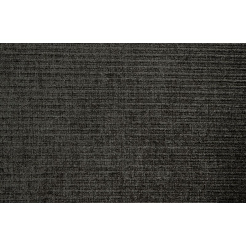 Hoorns Černá manšestrová čtyřmístná pohovka Twilight 372 cm