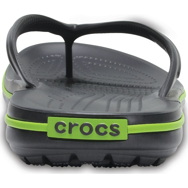 Crocs Crocband Flip Graphite/Volt Green