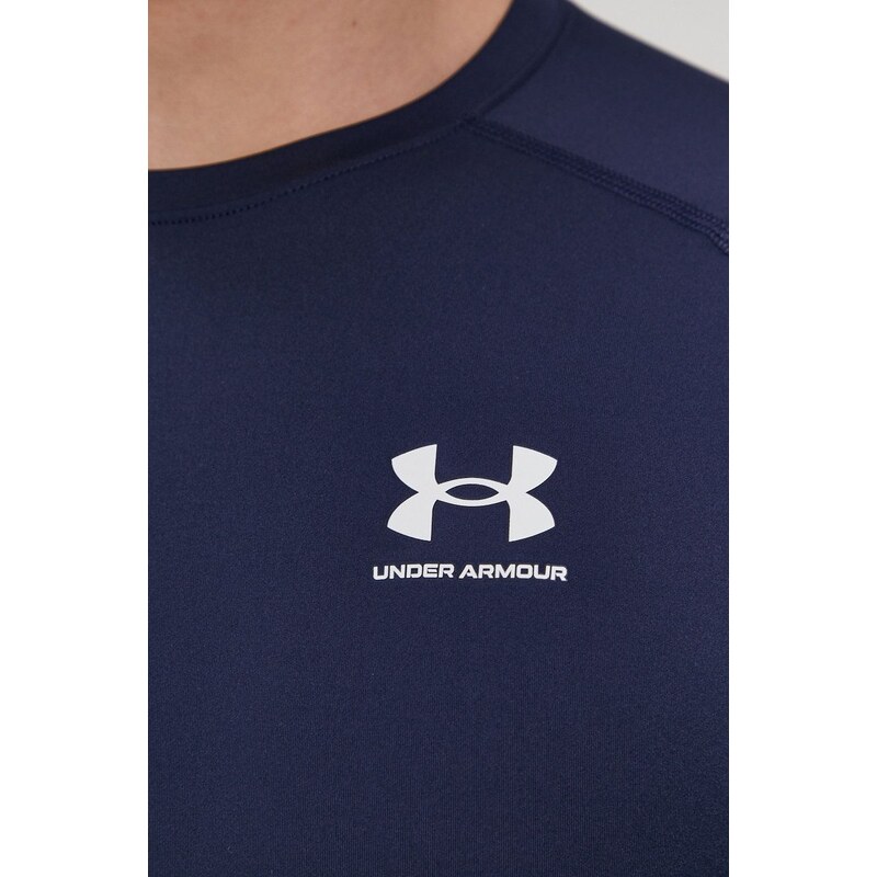 Tréninkové tričko Under Armour 1361518 tmavomodrá barva, 1361518