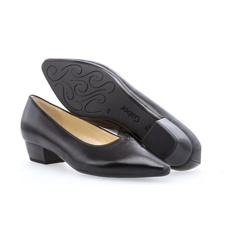 Dámské elegantní lodičky Gabor 05.130 černá 109372063