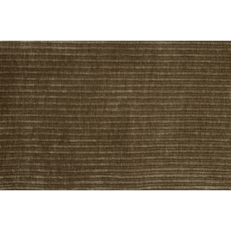Hoorns Hnědá manšestrová rohová pohovka Twilight 274 cm, levá