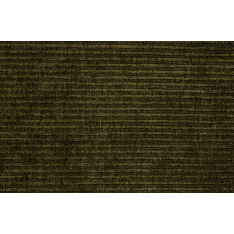 Hoorns Tmavě zelená manšestrová rohová pohovka Twilight 274 cm, levá