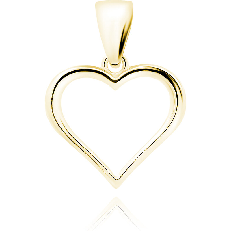 Olivie Stříbrný přívěsek SRDCE GOLD 5216 60617151