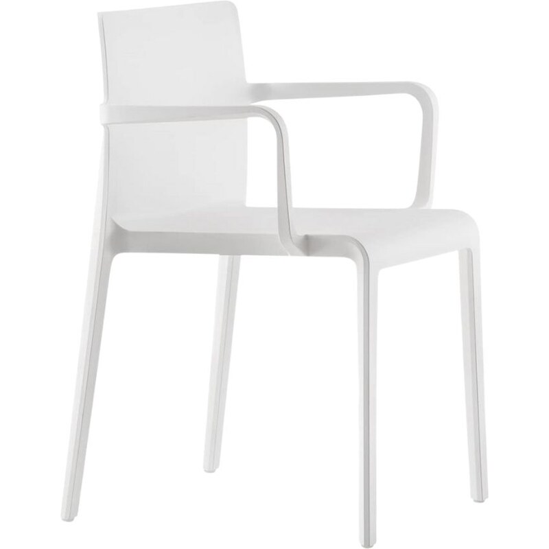 Pedrali Bílá plastová židle Volt 675