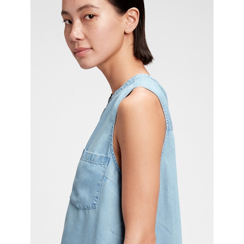 GAP Top sleeveless popover rosco - Dámské