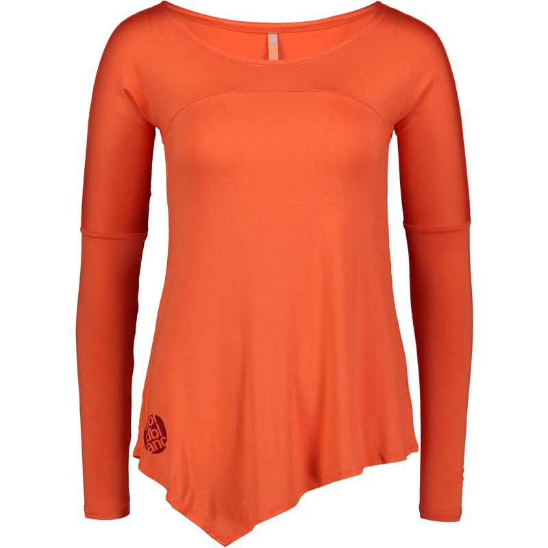 Nordblanc Oranžové dámské tričko na jógu LAPPET