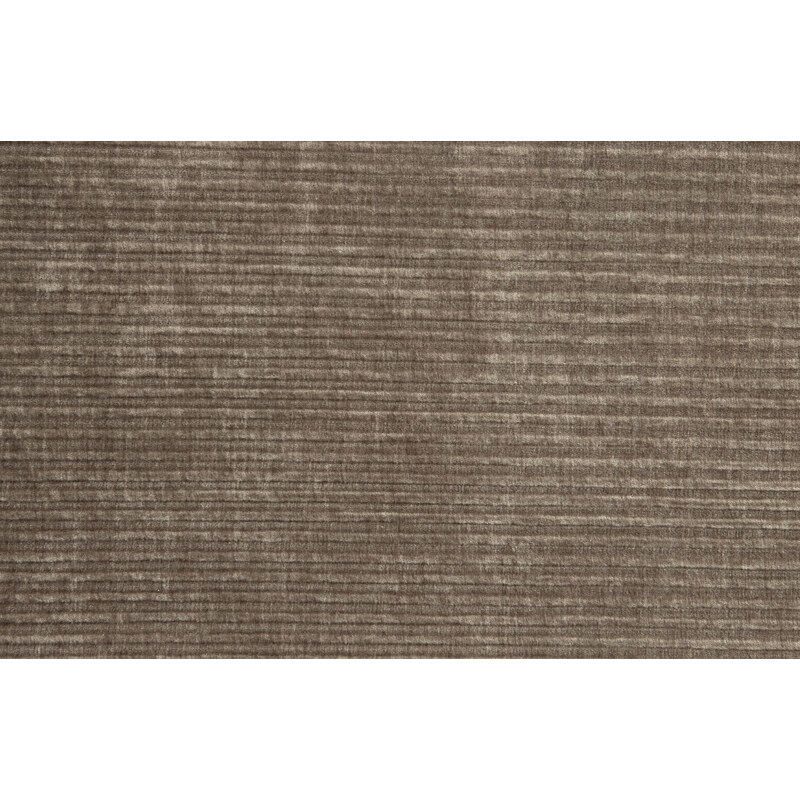 Hoorns Šedo hnědá manšestrová třímístná pohovka Twilight 230 cm