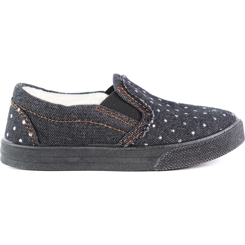 Oldcom Slip-On BOSTON Černé Teen