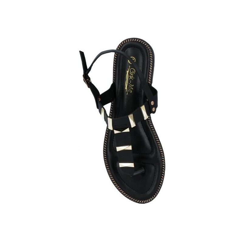 dámské sandálky Bellicy černá D0783