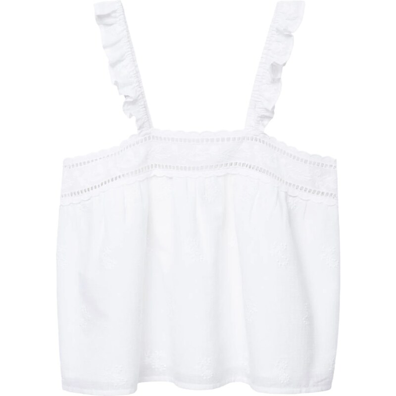 MANGO Top Isabella offwhite
