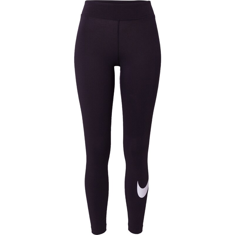 NIKE Legíny Essential černá / bílá