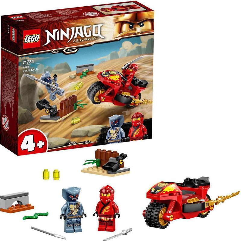 LEGO NINJAGO 71734 Kaiova motorka s čepelemi