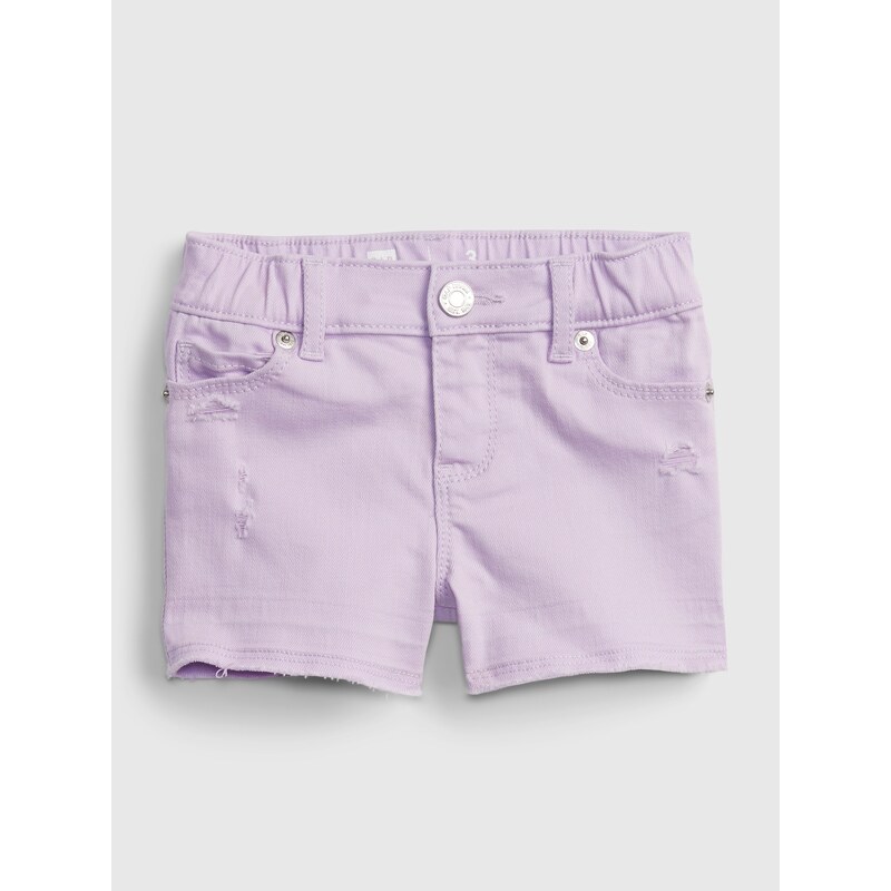 GAP Dětské kraťasy purple shortie - Holky