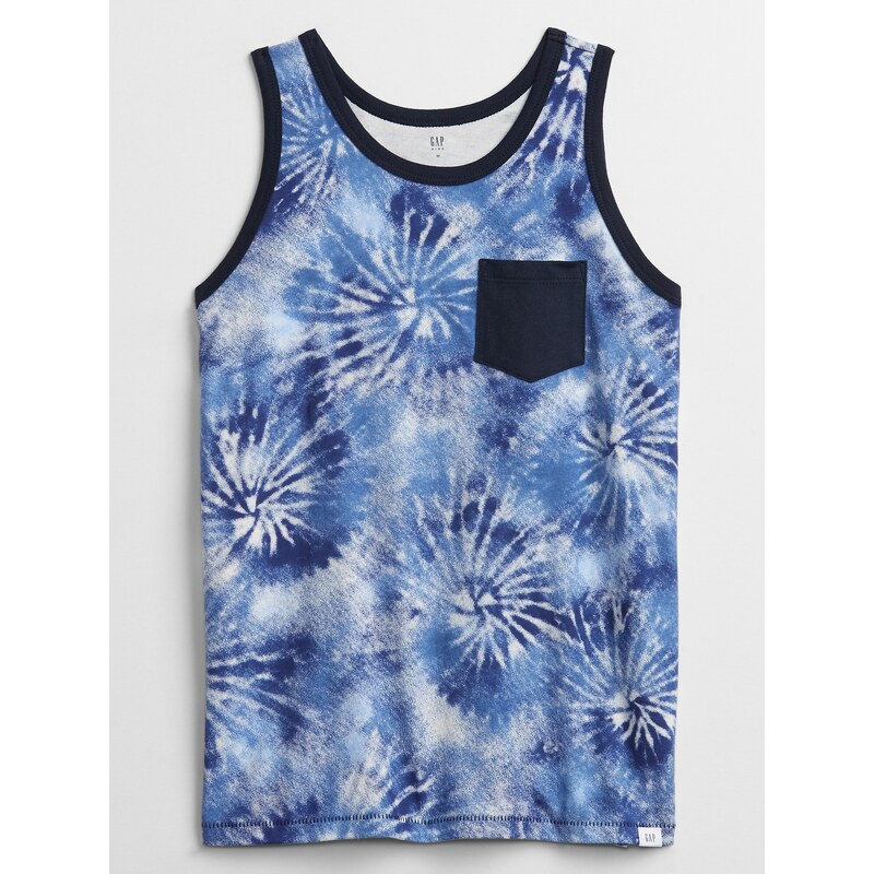 GAP Dětské tílko tie-dye tank top - Kluci