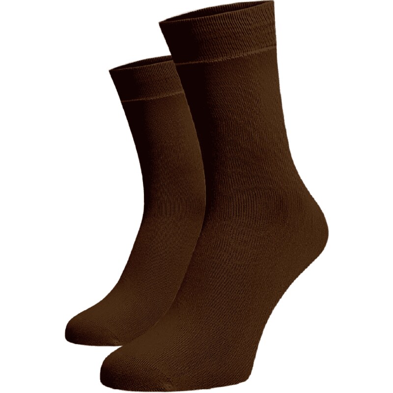 Benami Vysoké ponožky Tmavě hnědé
