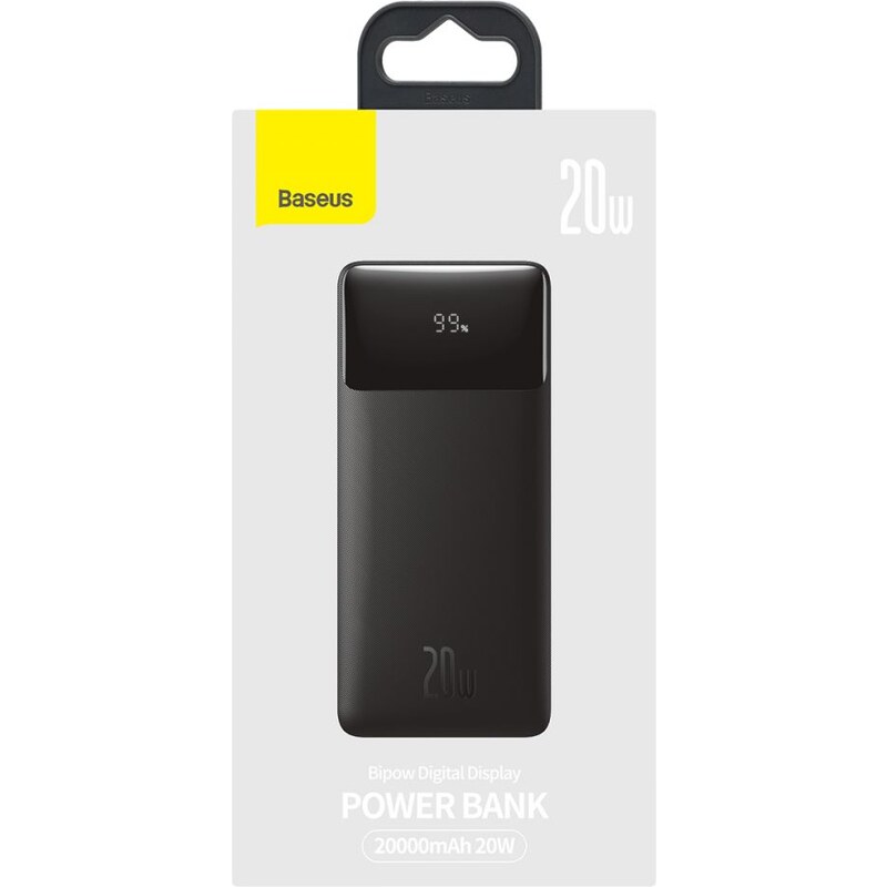 Externí baterie / powerbanka - Baseus, Bipow 20W 20000mAh