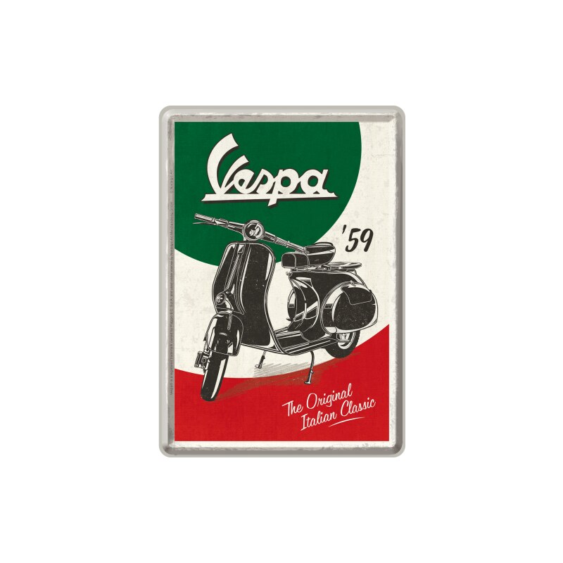 NOSTALGIC-ART Retro cedule pohlednice plech 100x140 Vespa