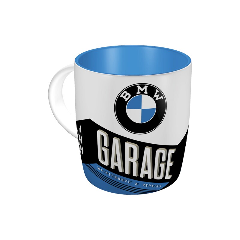 NOSTALGIC-ART Retro Hrnek BMW Garage