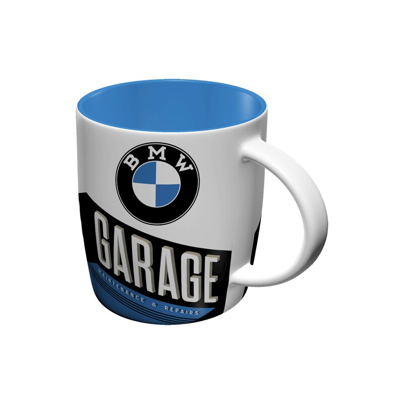 NOSTALGIC-ART Retro Hrnek BMW Garage