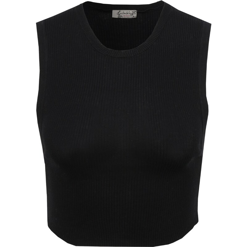 Free People Top MUSCLE UP černá 109104151