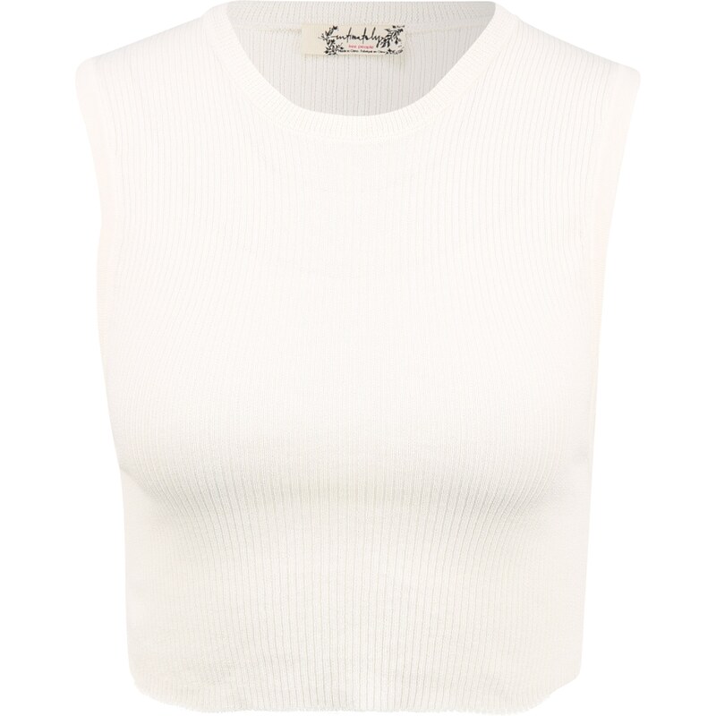 Free People Top MUSCLE UP béžová