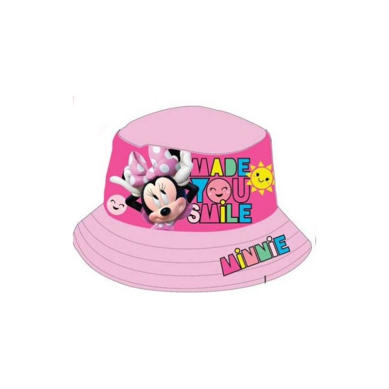 Setino Dívčí klobouk | klobouček Minnie Mouse | Disney - sv. růžový