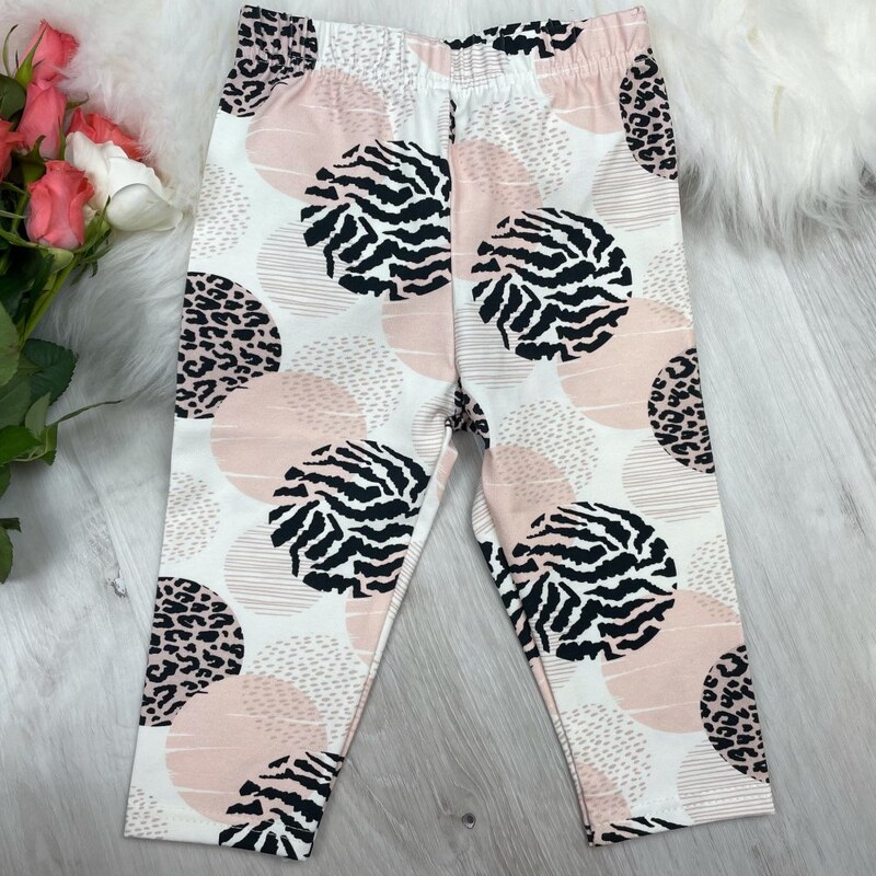 Lily Grey 3/4 legíny animal print