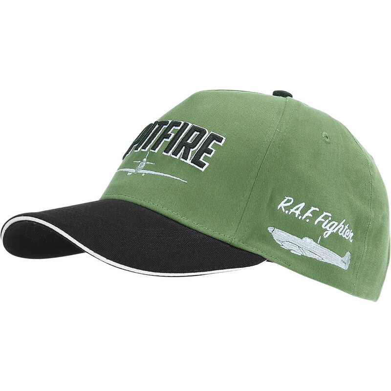 FOSTEX Kšiltovka Baseball Spitfire 3D zelená