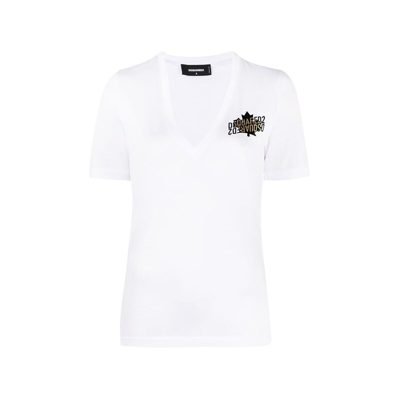 DSQUARED2 MIRRORED LOGO T-SHIRT 100