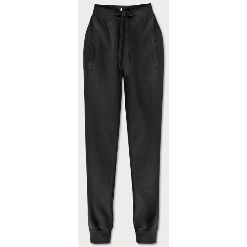 J.STYLE Černé teplákové kalhoty (CK01)