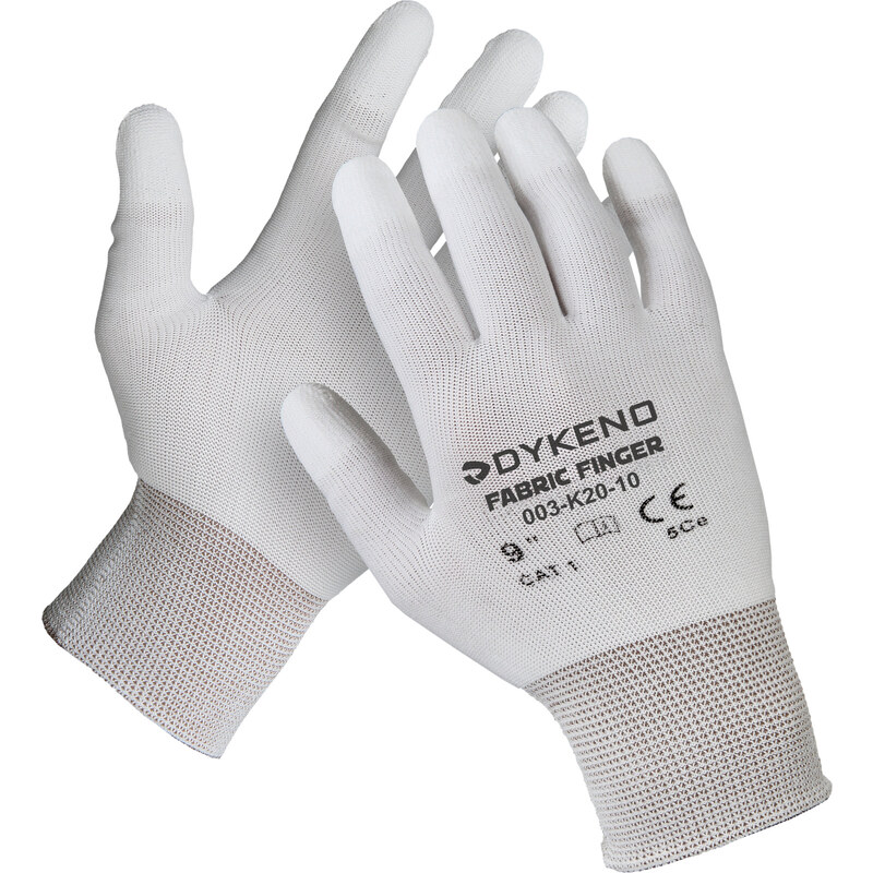 DYKENO Fabric Finger textilní rukavice máčené konečky prstů
