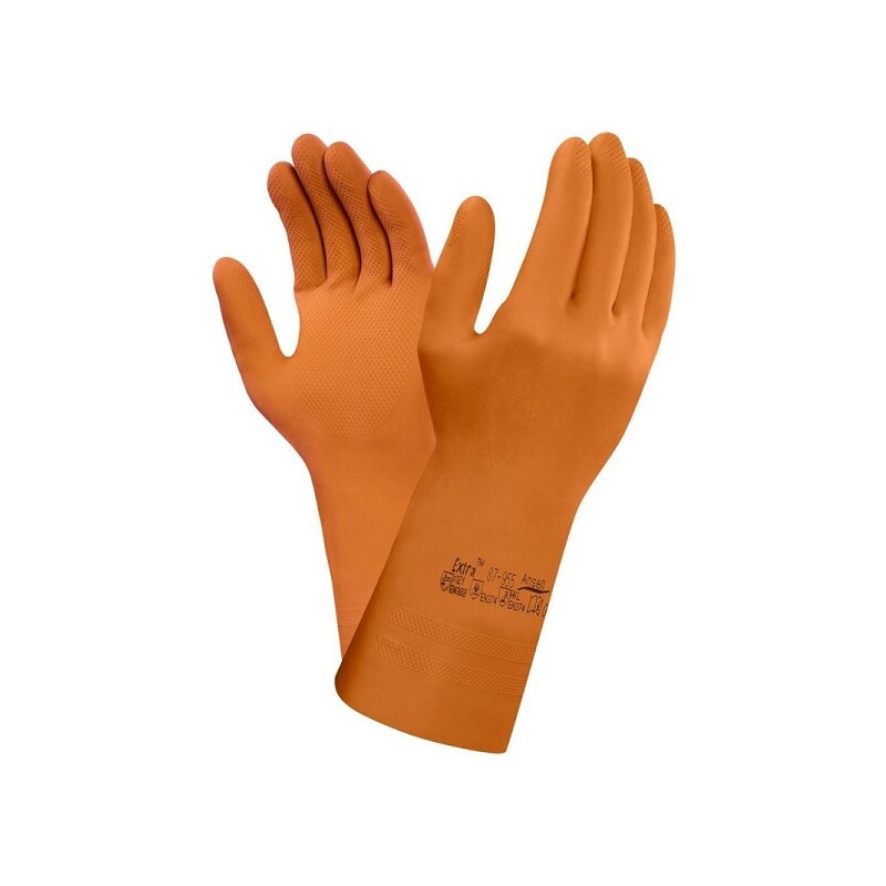Ansell Extra 87-955 chemické chlorované rukavice