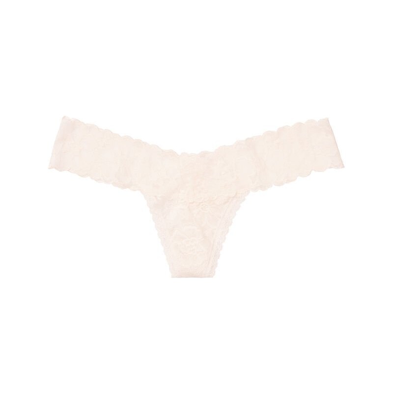 Victoria´s Secret Victoria's Secret krajkové tanga Lace-up Thong Panty