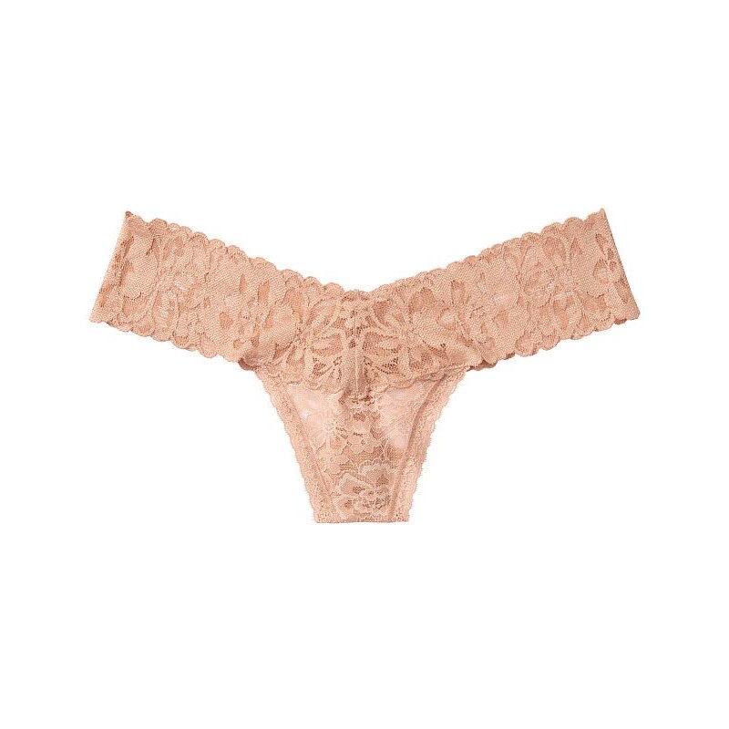 Victoria´s Secret Victoria's Secret krajkové tanga Lace-up Thong Panty